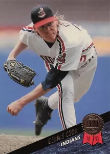 1993 Leaf #193 Dennis Cook - Picture 1 of 2