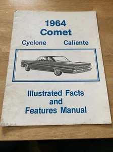 Jim Osborn 1964 Comet Illustrated Facts And Features Manual - Bild 1 von 1