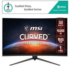 MSI Optix AG321CR Curved Gaming Monitor - 31.5 Inch, 165Hz, 1ms - REFURBISHED