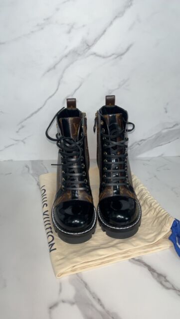 Bota Louis Vuitton Mujer Wonderland Negro / ORO UE 36 / Reino