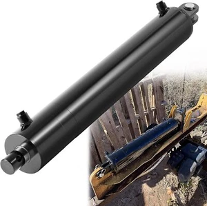 Cilindro hidráulico de doble acción para divisor de troncos 4" diámetro x 24" carrera x 1,75" - Imagen 1 de 7
