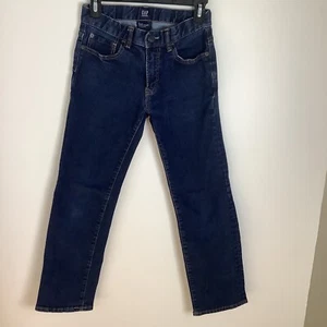 GAP Boys Jeans Blue Denim Regular Stretch Straight Size 12 H1 - Picture 1 of 7