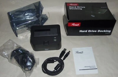 Rosewill RX-DU101 HDD Hard Drive Docking Black USB 2.0 - Image 1 of 4