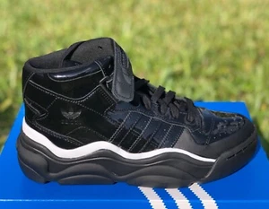 Size 8 - Adidas Forum Millencon Black/White  Women's Shoes HQ8939 - Picture 1 of 6