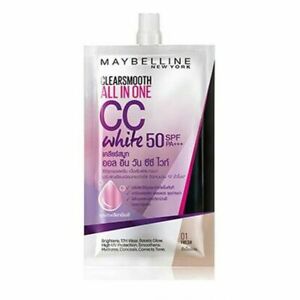 Maybelline New York Clearsmooth All in One CC White SPF 50 PA+++ 7 ml 0.24 fl oz