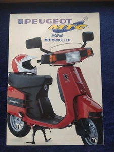 Peugeot SC 50 L-D Roller Mofa 103 SP Vogue T S Prospekt 01.1991 - Bild 1 von 3