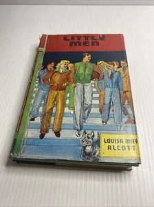 LITTLE MEN LIFE AT PLUMFIELD WITH JO'S BOYS LOUISA ALCOTT Hardcover 1945 - Picture 1 of 7