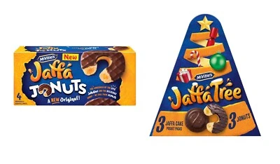 Christmas McVities Jaffa Cakes, Biscuits Donut Jonuts Treats, Christmas tree - Image 1 of 2