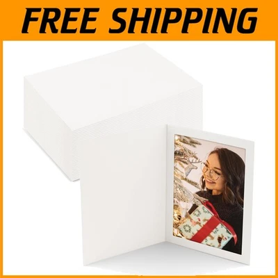 Juego de marcos de fotos de cartón - Paquete de 100 Foto 1 de 4