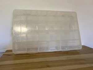 Plano ProLatch Stowaway Large #3700 Clear Organizer Tackle Box transparent - Bild 1 von 14