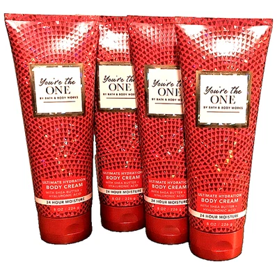 YOU'RE THE ONE ULTIMATE CREMA CORPORAL HIDRATANTE 8 OZ BAÑO CUERPO FUNCIONA lote / conjunto x 4 Foto 1 de 4