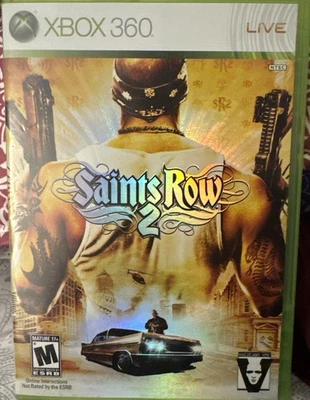JUEGO XBOX 360 SAINTS ROW 2 COMPLETO ENVIO GRATIS Foto 1 de 2