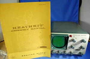 Heathkit HO-10 Ham Radio Station Monitor Scope W/ Manual (Parts / Fix) - Picture 1 of 14