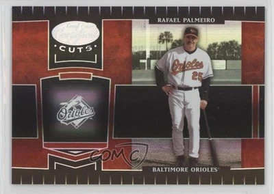 2004 Leaf Certified Cuts Marble Red /100 Rafael Palmeiro #20 - Image 1 of 2