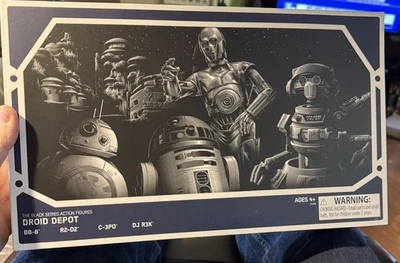 Star Wars Galaxy's Edge Black Series 6” Droid Depot Paquete de 4 ¡Exclusivo de Disney! Foto 1 de 3