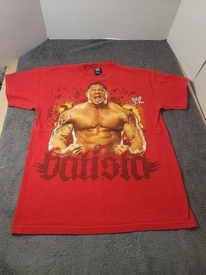 Camiseta WWE Dave Bautista Juvenil Talla Mediana  Foto 1 de 4