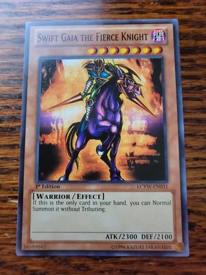 Swift Gaia the Fierce Knight LCYW-EN031 Legendary Collection 3: Yugi's World... - Image 1 of 2