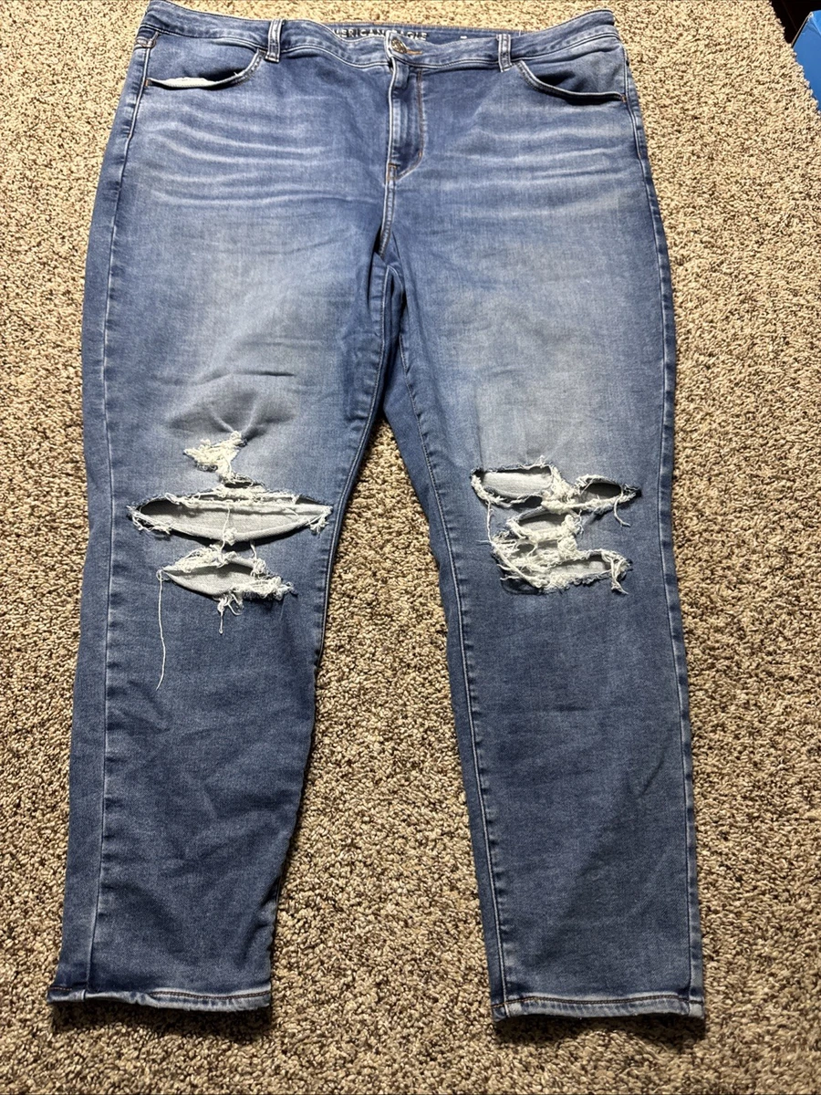 Jeans Para Mujer De Talla Grande, Jeans Ajustados De Cintura Alta, Pantalones De Mezclilla De Talla Grande, Lavado Claro