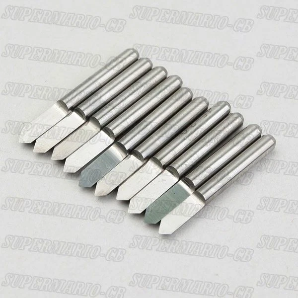 10x 1/8'' High Quality Carbide PCB Engraving Bits CNC Router Tool 90° 0.4mm - Image 1 of 1