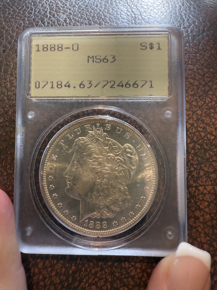 1888年発行 シルバーコイン $1 MS 63 1888-S $ MS-63 | Corpus Christi Coin & Currency