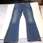 Big Star Jeans women 28L Hazel Curvy Fit bootcut distressed  28 Long