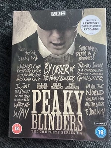 PEAKY BLINDERS. COMPLETE DVD SERIES 1-5 BOXED AND SEALED. - Picture 1 of 2