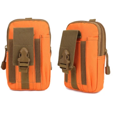 Bolsas de cintura tácticas Molle deportivas al aire libre para hombre paquete de cintura informal cartera estuche para teléfono Foto 1 de 4