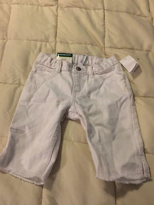 NEW YOUTH OLD NAVY BRAND WHITE JEANS PANTS SIZE 5! - Image 1 of 4