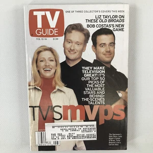 TV Guide Feb 16, 2001 Issue # 2498 Subscription Edition Cover: Conan O' Brien - Imagen 1 de 3