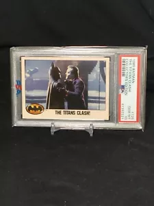 1989 Topps Batman Collector's Edition #126 The Titans Clash! Batman Joker PSA 10 - Bild 1 von 2