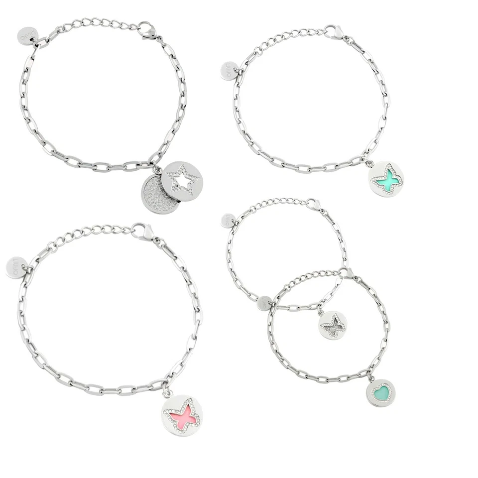 Liu Jo Jewels Collezione Complicity Bracciale da donna in acciaio con pendente - Immagine 1 di 2