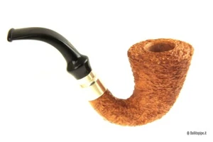 Pipa Brebbia First Calabash Rocciata Naturale - filtro 9mm - Picture 1 of 7