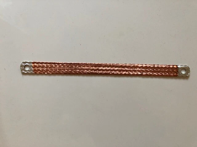 HERTH BUSS Tresse cable de masse mise a la terre 30 cm oeil 11 mm pour Hummer