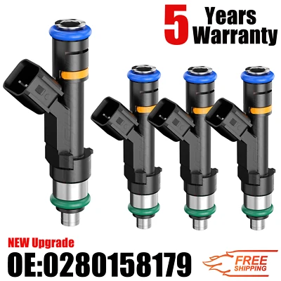4x Fuel Injector For 2013 2014 2015 2016 2017 2018 2019 2020 Lincoln MKZ 2.0L I4 - Изображение 1 из 4