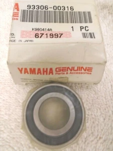 New OEM genuine Yamaha front wheel bearing 92-5 YZ125 YZ250 WR250Z 99-06 TTR250 - Picture 1 of 2