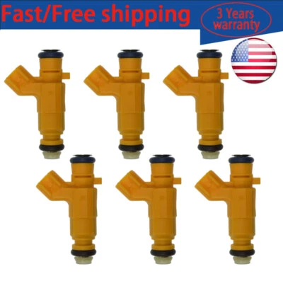 Inyector de combustible 12581682 6 piezas para Chevrolet Vectra 2006 2007 2008 2,8 L V6 Turbo Foto 1 de 4