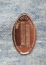 RARE ELONGATED PENNY PRESS COIN NEW YORK CITY TWIN TOWERS WORLD TRADE CENTER **