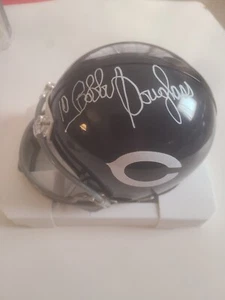Bobby Douglass Chicago Bears Autograph Riddell Mini Helmet JSA W/ Inscription - Picture 1 of 5