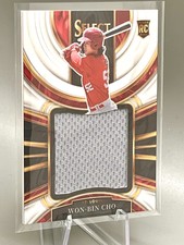 2023 Panini Select Baseball Won-Bin Cho RC Jumbo Patch