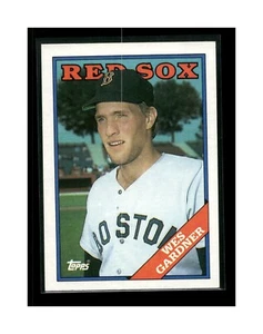 1988 Topps Rookie RC #189 Wes Gardner Boston Red Sox Baseball Card - Picture 1 of 2