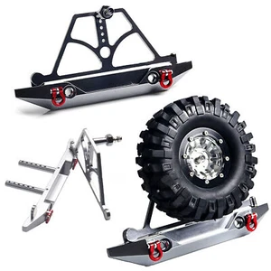 For 1/10 Traxxas Axial SCX10 D90 RC Car Metal Rear Bumper w/ Tire Carrier Frame - Picture 1 of 7