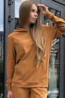 Terracotta hoodie with hood Size 0, 4, 8 US Fashionable NEW High Quality