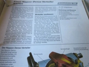 Auto 1x1 Analog Technik Elektrik AE 99 Nippon Denso Verteiler warten - Picture 1 of 1
