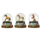 Horses Snow Globe 3-Ass Does not Apply Dolls and Accessories, Multi-Colour (3536