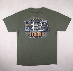 Club Red NRA Large Mens Tee Graphic 2013 2nd Amendment - Picture 1 of 9
