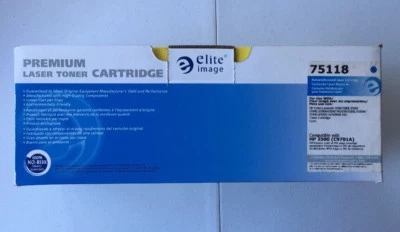 Elite Image Toner F/HP Color LaserJet 2550 Series 4000 Pg Yld CY 75118 CYAN - Image 1 of 4