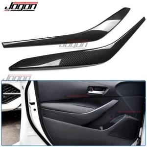 Tira lateral de puerta interior de carbono decoración cubierta embellecedor para Toyota GR Corolla 2023-2025 - Imagen 1 de 9