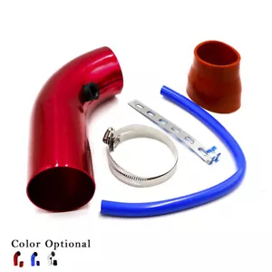Filtro de admisión de aire frío universal de 3"" 76 mm para automóvil Kit de inducción Manguera de tubo - Imagen 1 de 8