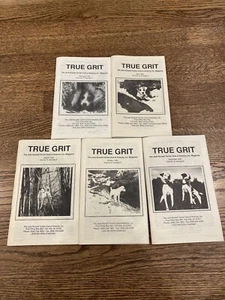 Vintage 1992 Lot Of 5 True Grit Jack Russell Terrier Club Of America Magazine - Picture 1 of 7