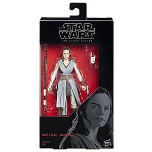 REY ( JEDI TRAINING )( BLACK SERIES ) STAR WARS: THE LAST JEDI ACTION FIGURE #44 - Picture 1 of 2